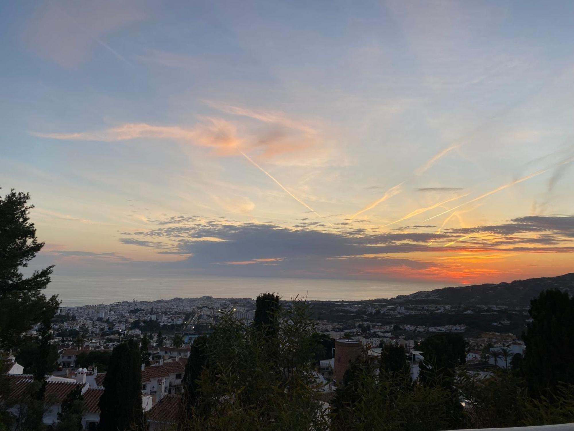 Precioso Apartamento Mandarinos Con Vistas Al Mar Nerja Exteriér fotografie