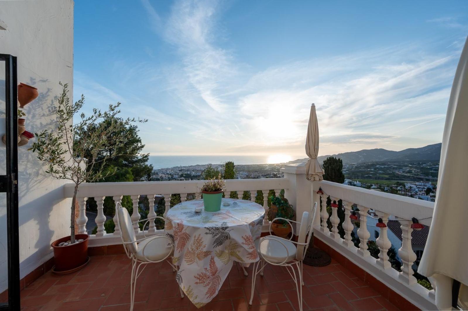 Precioso Apartamento Mandarinos Con Vistas Al Mar Nerja Exteriér fotografie